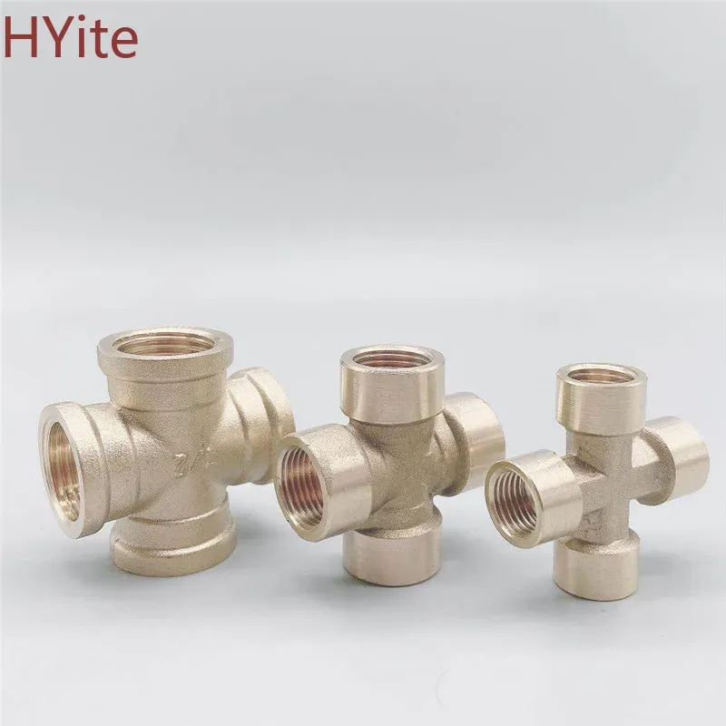 

Медный 4-сторонний фитинг для труб, крест, 1/4", 3/8", 1/2"