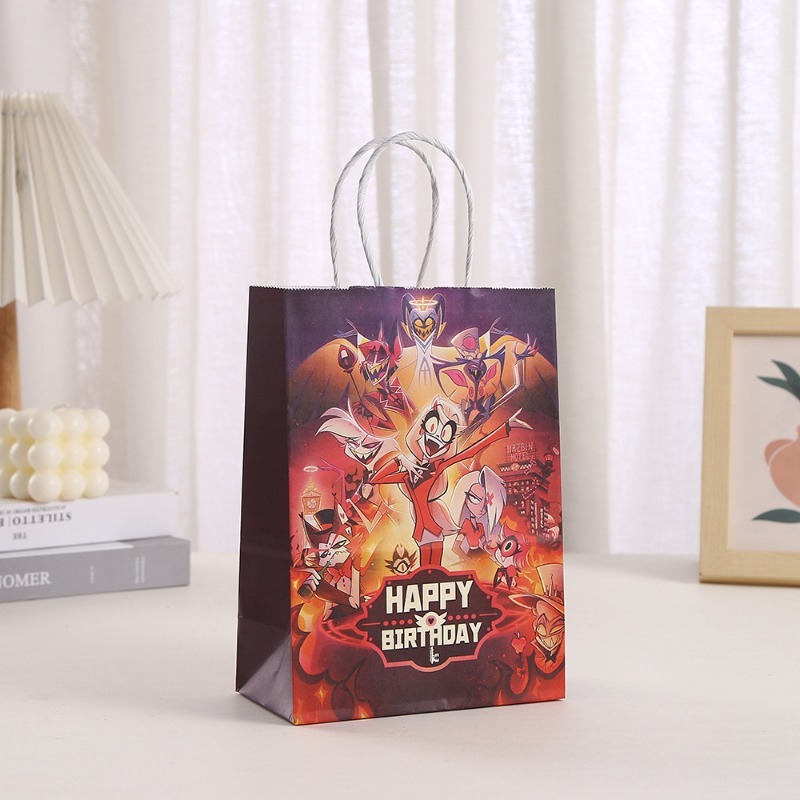 

Kraft бумажный пакет Hazbin Hotel