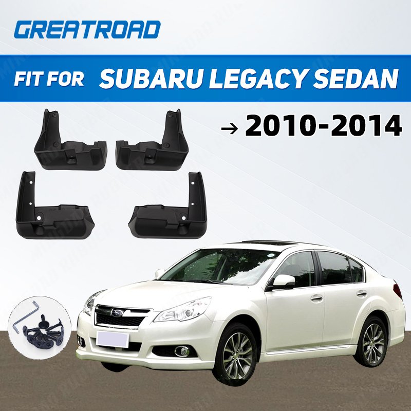 

Комплект автомобильных брызговиков для Subaru Legacy Sedan 2010-2014, брызговики, брызговики, брызговики, переднее и заднее крыло, Стайлинг 2012