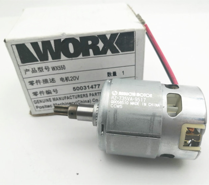 

Мотор BOSKIM 20В для WORX WU550 WX550.9 WU550.9 WX550 RZ-735VA-9517