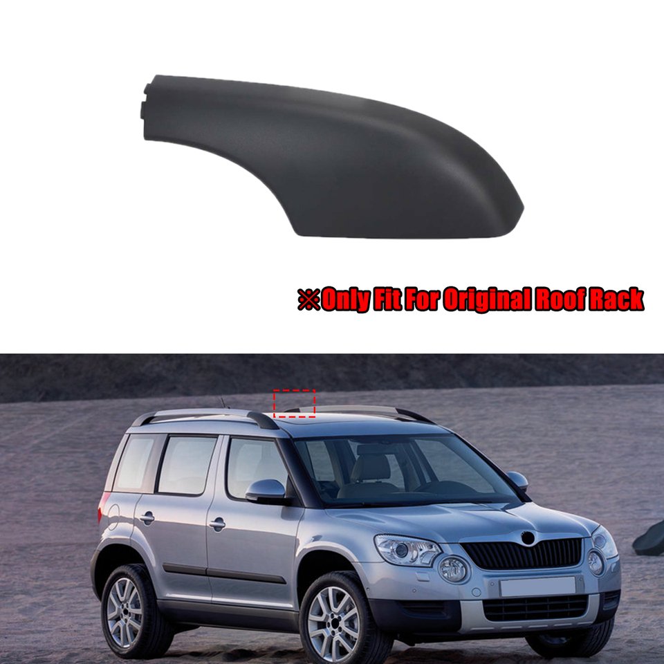 

Крышка багажника на крышу для Skoda Yeti SUV 2014-2017, сменная пластиковая крышка передней и задней крыши багажника