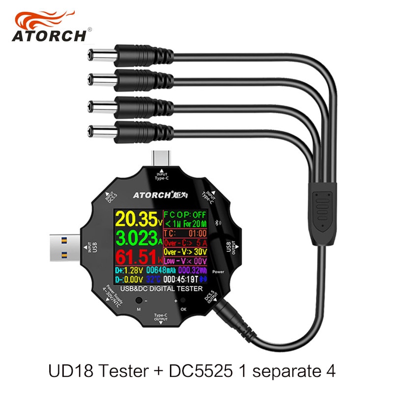 

Цифровой вольтметр ATORCH UD18