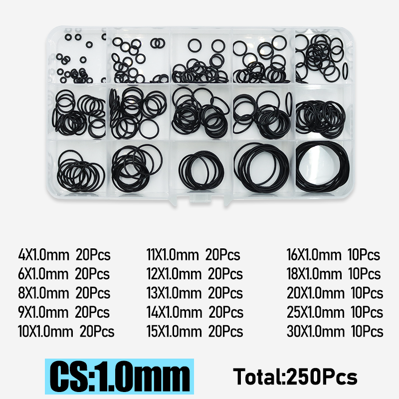 

Резиновые уплотнительные кольца CS 1/1.5/2.0/2.4/3.1/4.0mm