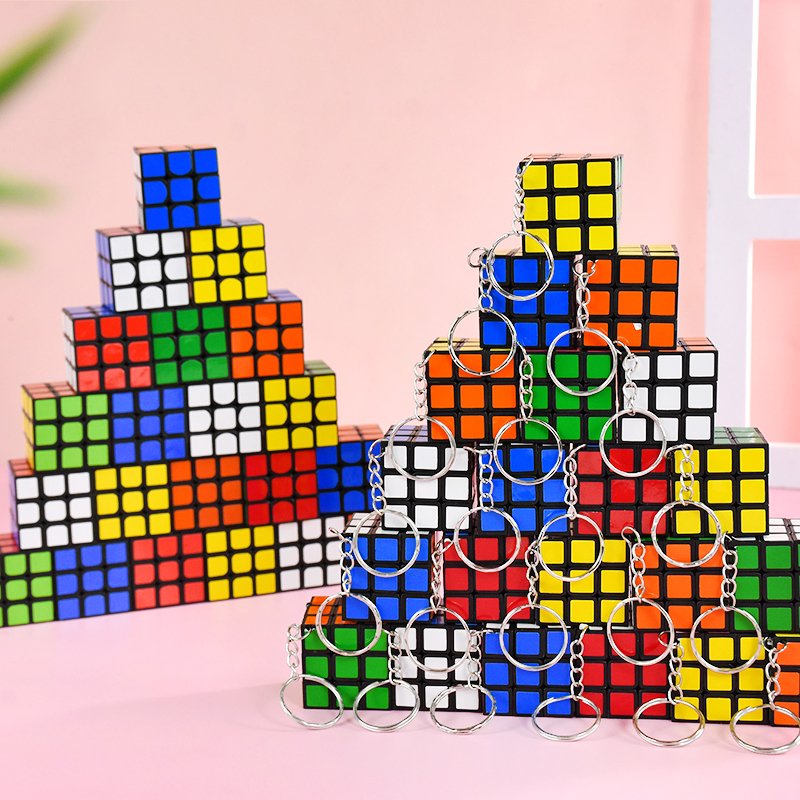 

Мини-волшебный кубик 3x3 см, YONGSNOW, набор из 5 штук