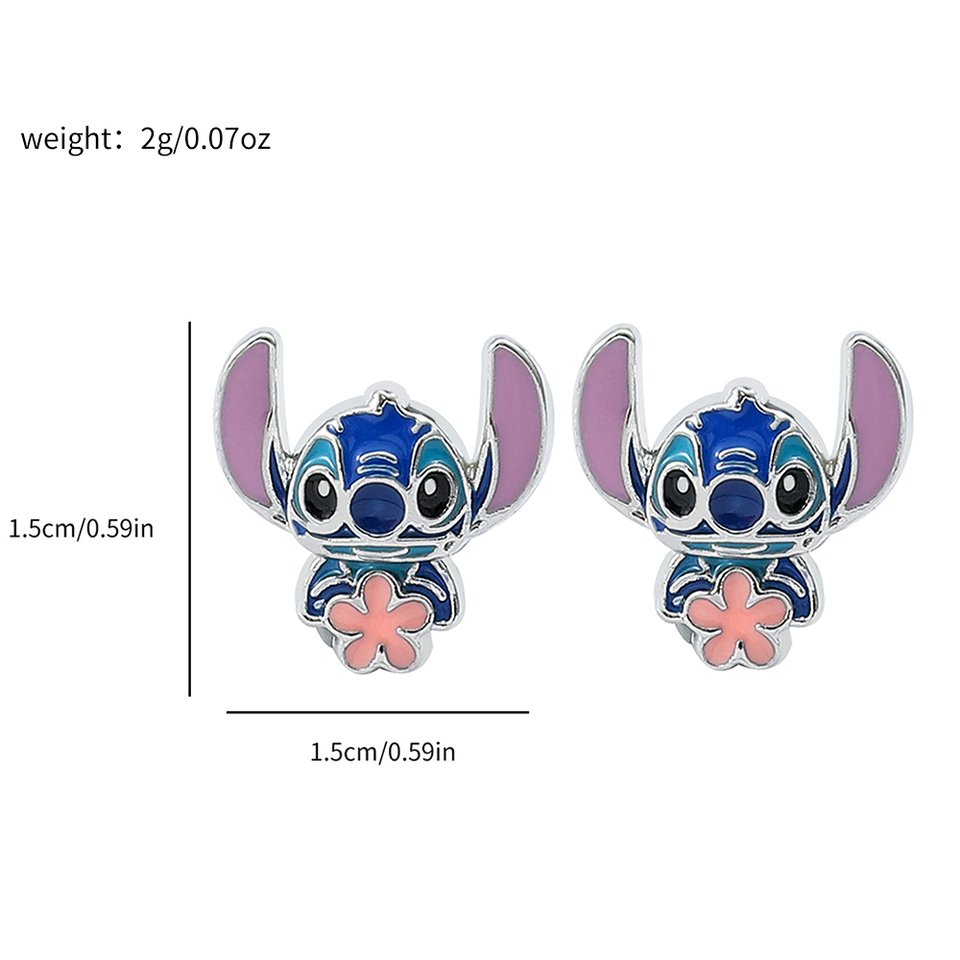 

MINISO Серьги-гвоздики Disney Lilo & Stitch