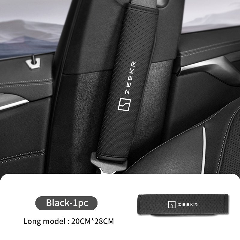 

Кожаный Автомобильный Ремень безопасности Наплечная Обложка для Zeekr 001 009X003