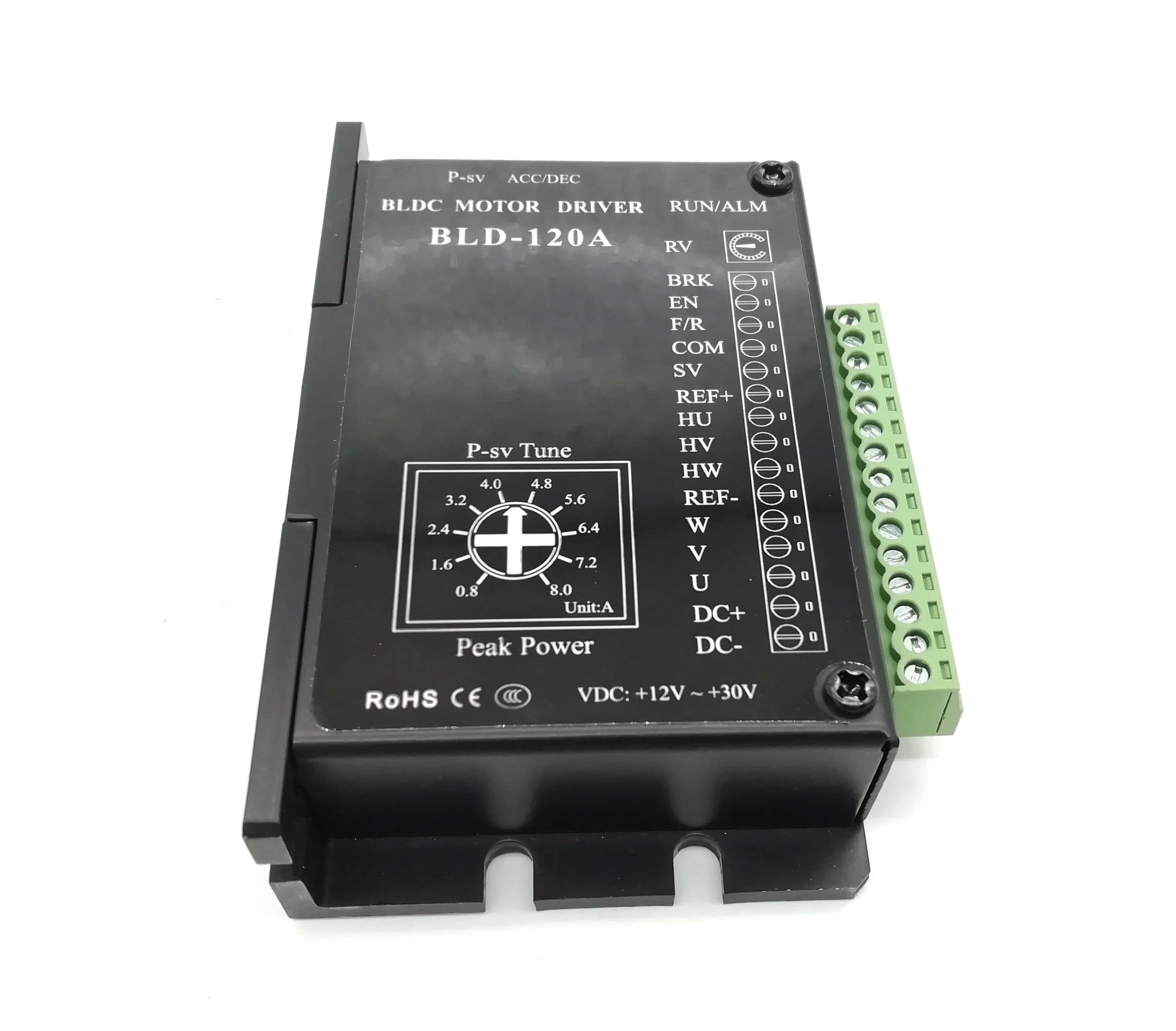 

BLDC драйвер двигателя BLD120A 24В 120Вт