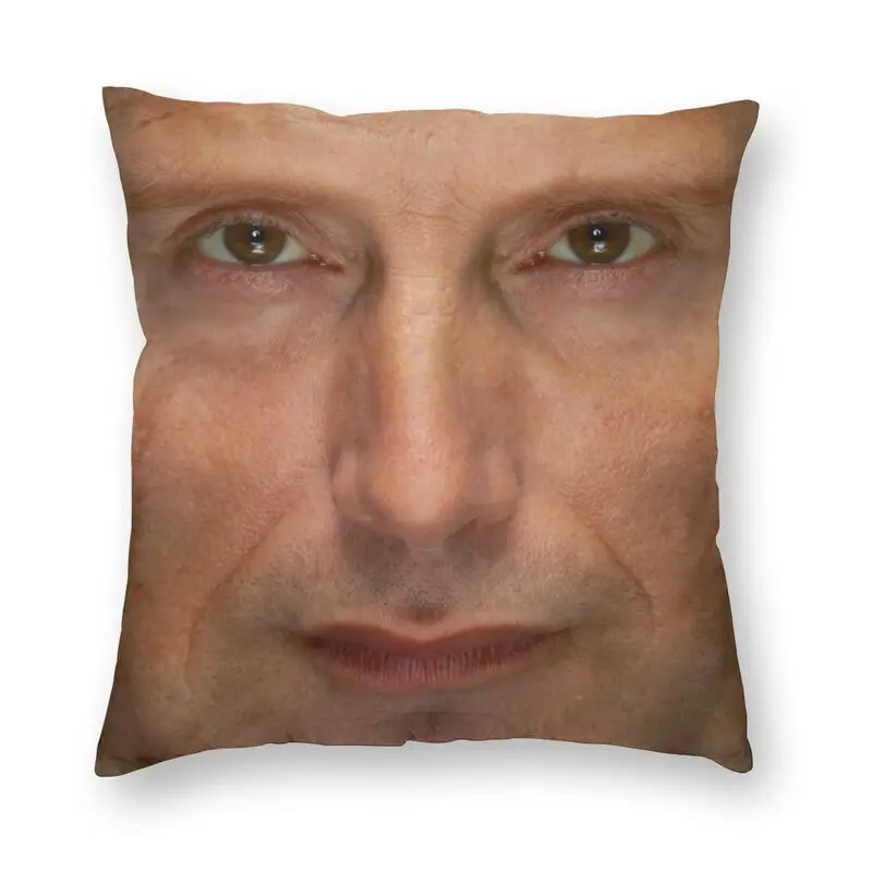 

Наволочка Mads Mikkelsen Hannibal Face 45x45 см