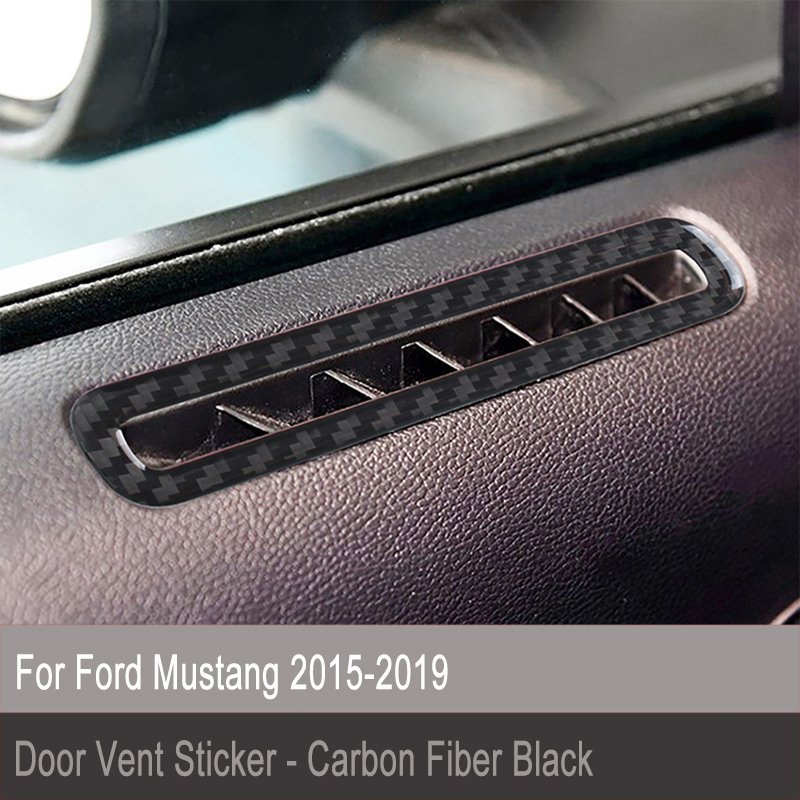 

Накладка на вентиляционное отверстие двери из углеродного волокна для Ford Mustang 2015-2019 гг.