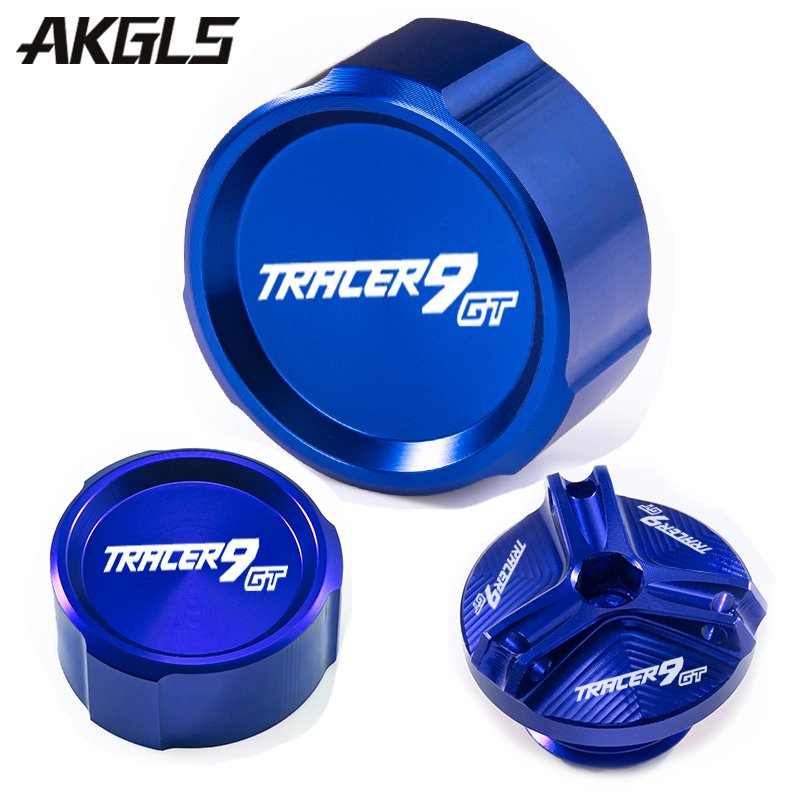 

Для Yamaha Tracer 9 GT 9gt TRACER9GT 2021 2022 2023 передняя и задняя крышка тормозного бака и защитные аксессуары для крышки заливной горловины
