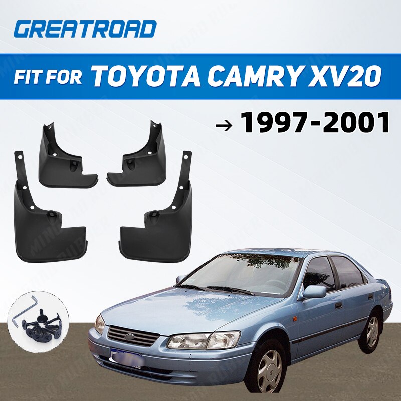 

Брызговики передние и задние для Toyota Camry XV20, 1997-2001, 1998, 1999