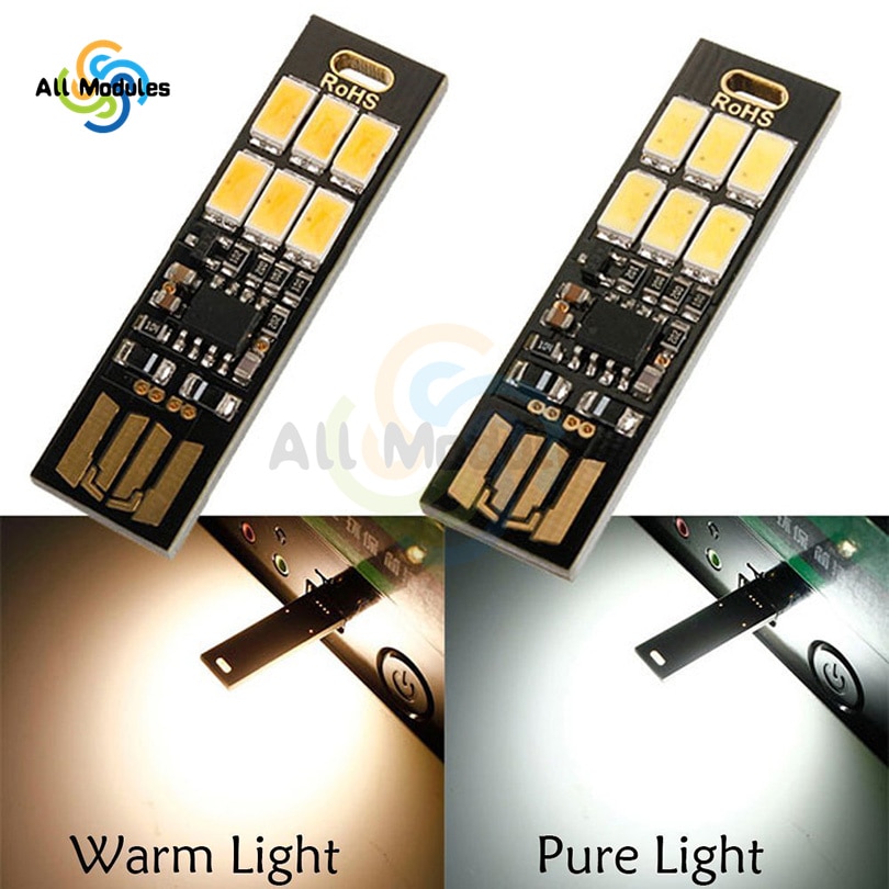 

Мини-лампа diymore USB6 LED