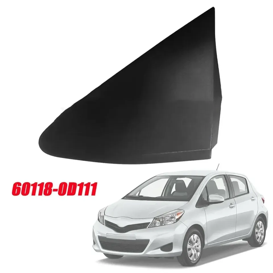 

Для Toyota для Yaris 2012 2013 2014, левое и правое зеркало заднего вида, треугольная крышка, накладка на зеркало, угловая крышка