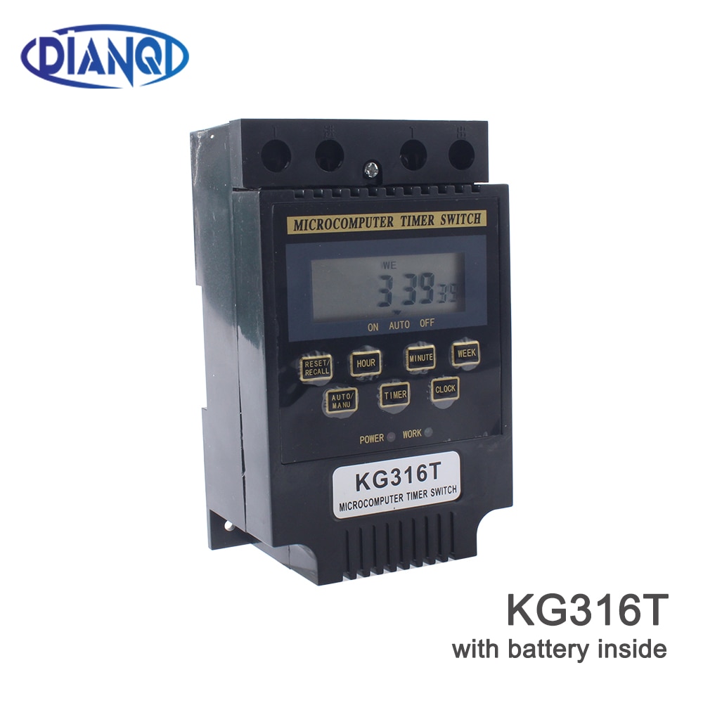 

Программируемый таймер питания DIANQI KG316T 220В