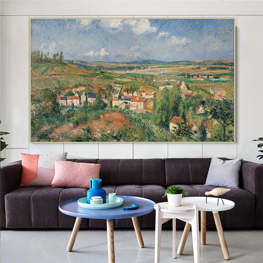 

Картина маслом Citon «Hermitage в летнее время, Поннис»