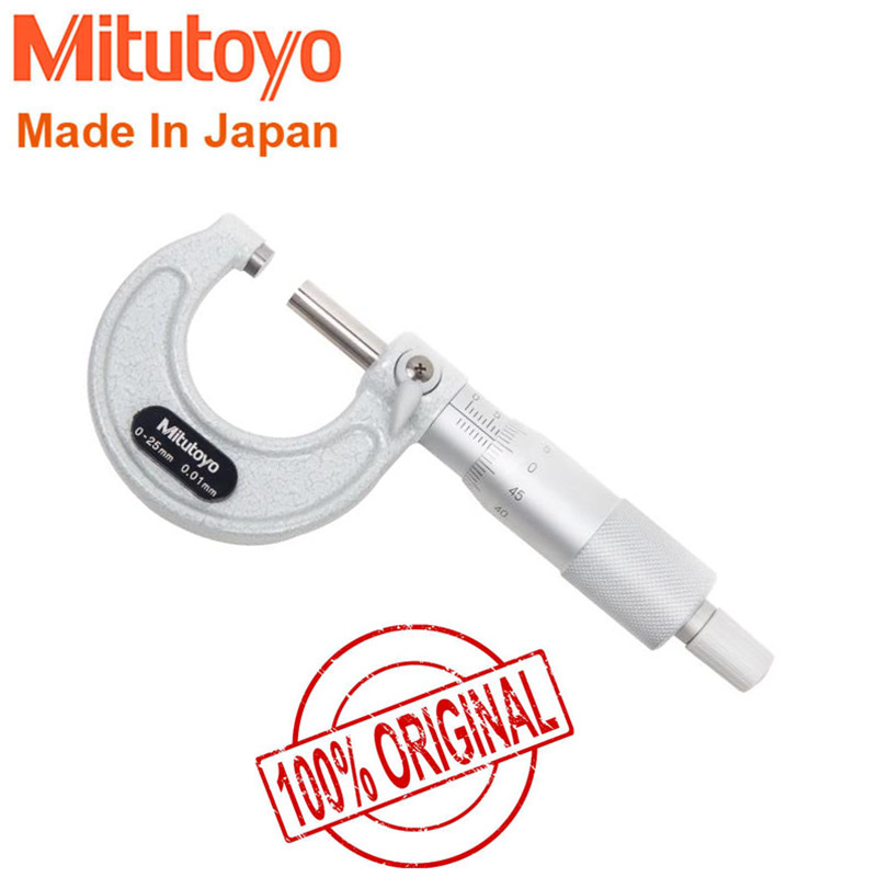 

Mitutoyo наружные микрометры 0-25/25-50/50-75/75-100/100-125/125-150/150-175/175-200 мм 0,01 мм