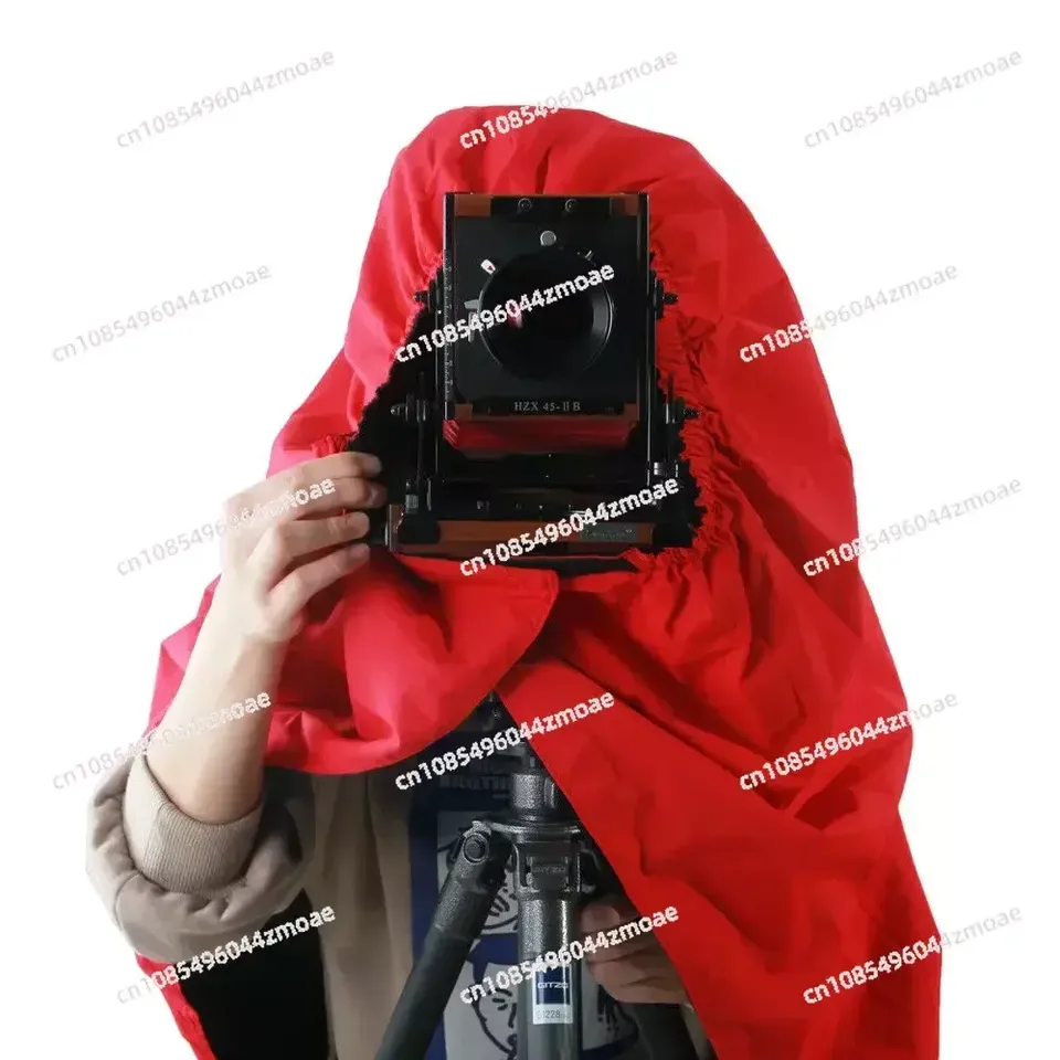 

4x5 5x7 8x10 широкоформатная камера с фокусировочной короной, ткань, серебристый, красный, черный капюшон, дышащая пленка, коробка