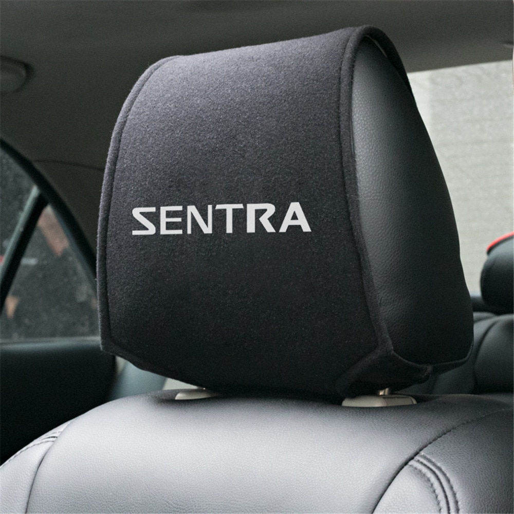 

Автомобильный Стайлинг для Nissan Sentra b16 b17 2008 2010 2017 2018 аксессуары популярный автомобильный чехол на подголовник 1 шт.