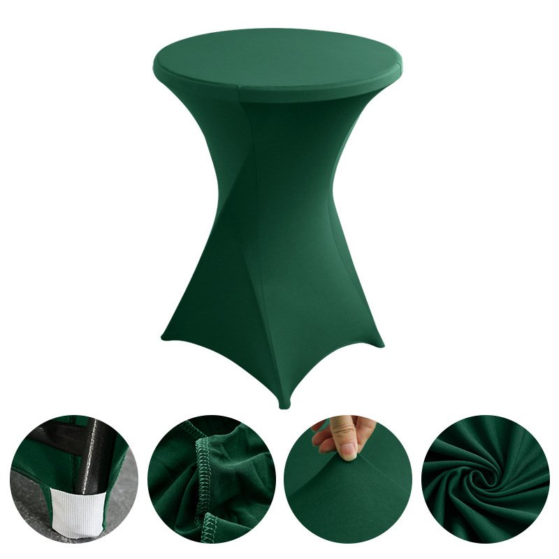 

Скатерть для коктейльного стола EVENTSDECOR, круглый, спандекс, 60/80 см