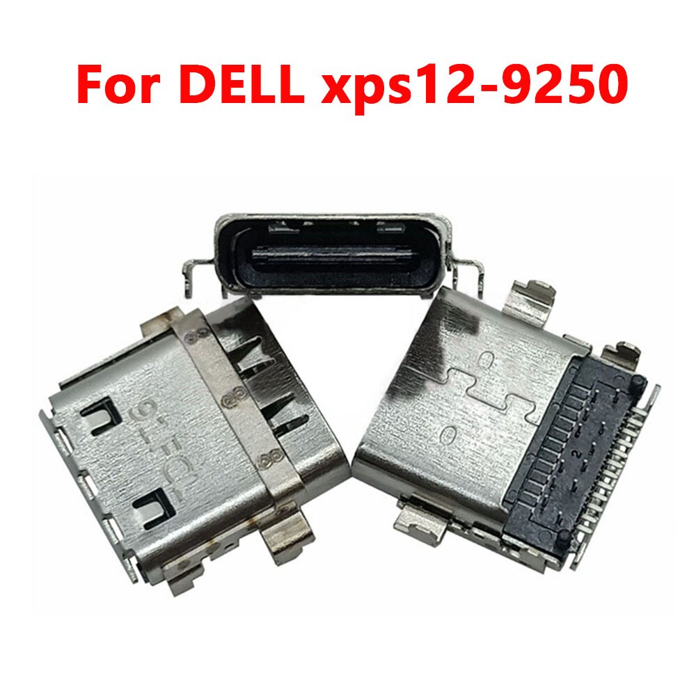 

2-20 шт., разъём USB типа C для Dell XPS 12 9250 Latitude 7275 7390 XPS 15 9575, разъем для зарядки VC4TJ J2MK4 1JX77