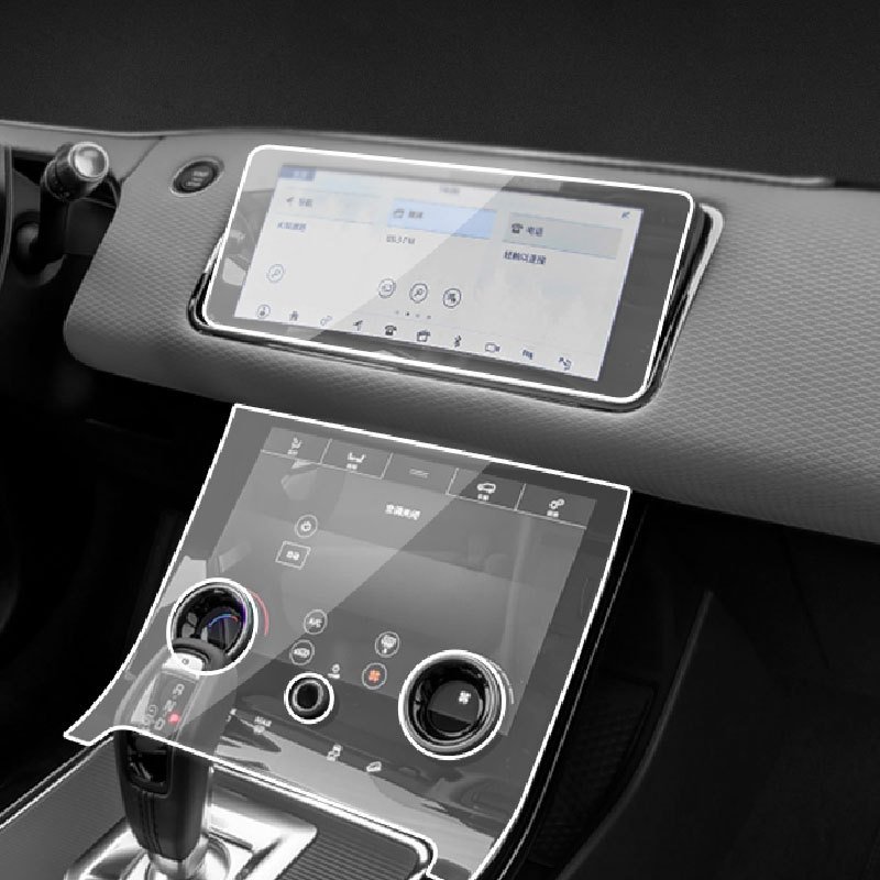 

Защитная пленка TPU для Land Range Rover Evoque 2020-2021, автомобильный gps-навигатор для интерьера, кондиционирование, защита от царапин