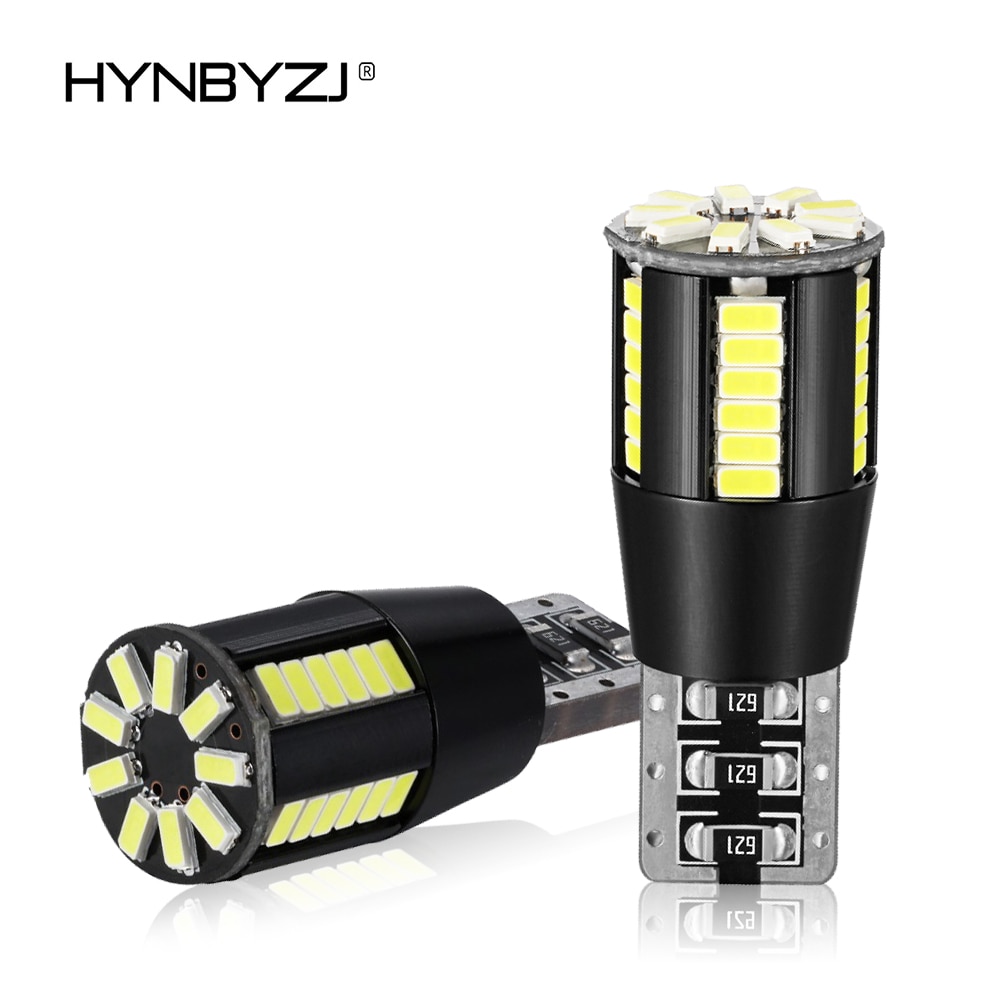 

2/10x W5W T10 Светодиодные лампы 3014 SMD 6000K 168 194 Светодиодные 5 Вт Автомобильные ходовые огни CanBus Лампа заднего указателя поворота