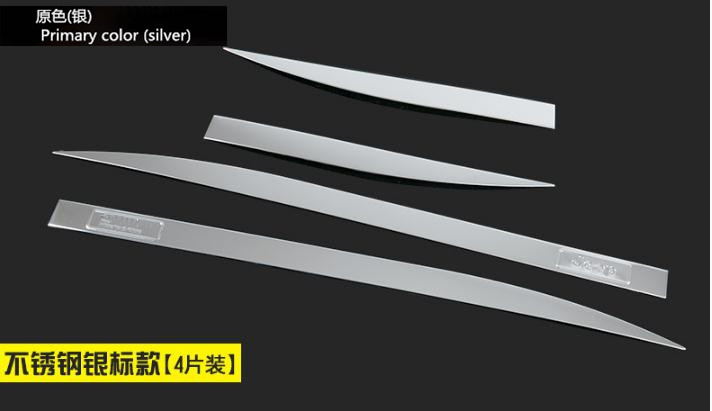 

Для Jeep Compass 2017 2018 нержавеющая сталь Боковая внешняя дверь корпус литье Нижняя крышка отделка украшение автомобильные аксессуары 4 шт