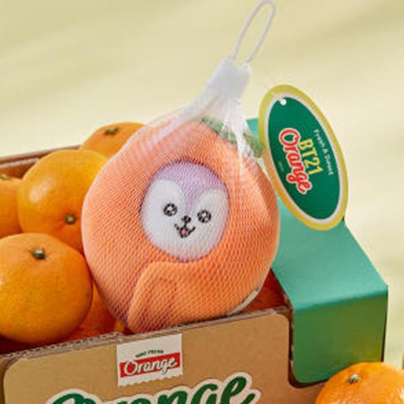 

Брелоки для плюшевой куклы BT21 Baby Orange Party (7 вариантов)