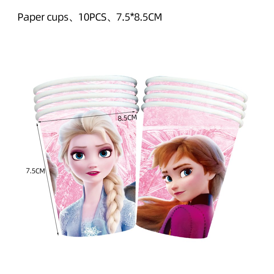 

Одноразовый набор посуды Disney Frozen принцессы
