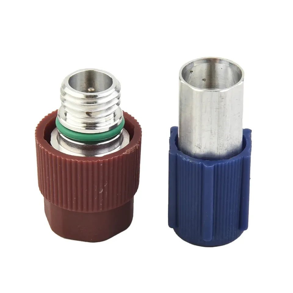

Замена адаптера R134a HD ND 2шт. 357820795 H 357820795 J Аксессуары для КОНДИЦИОНОВАНИЯ ВОЗДУХА Автомобиль ДЛЯ деталей