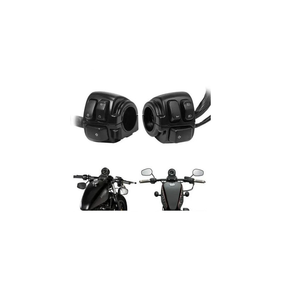 

Переключатели управления на руль мотоцикла, комплект жгутов проводов для Harley