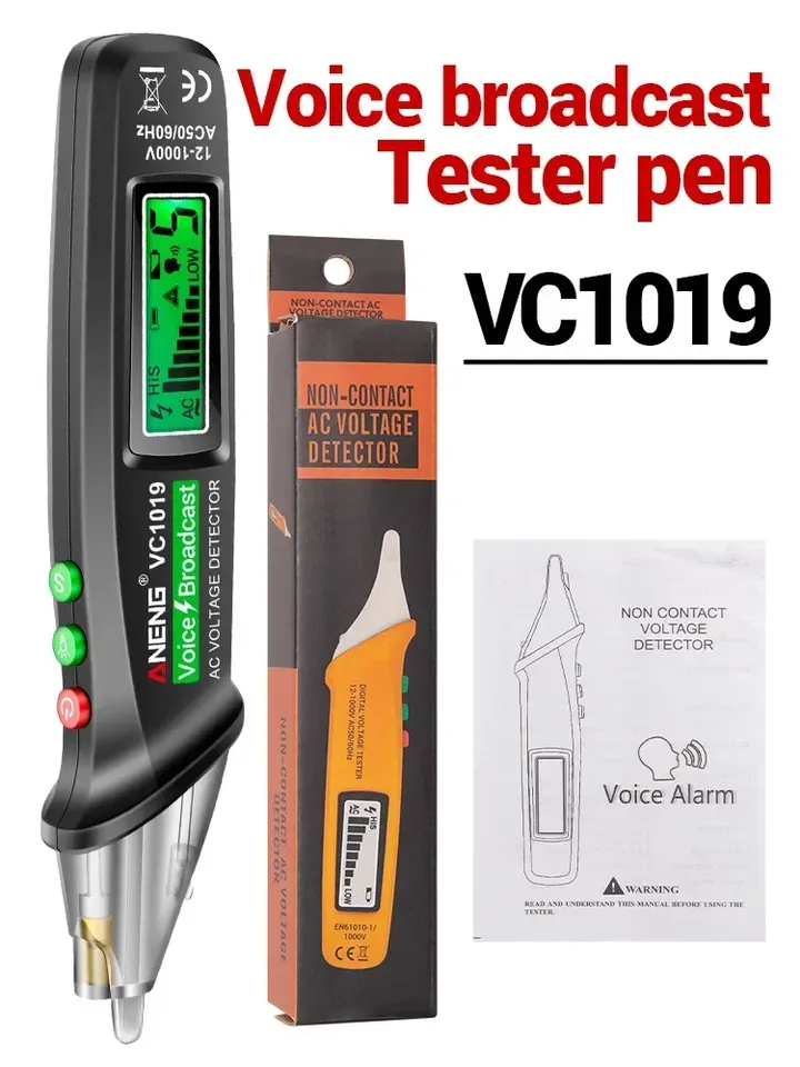 

ANENG VC1019 Бесконтактный тестер напряжения