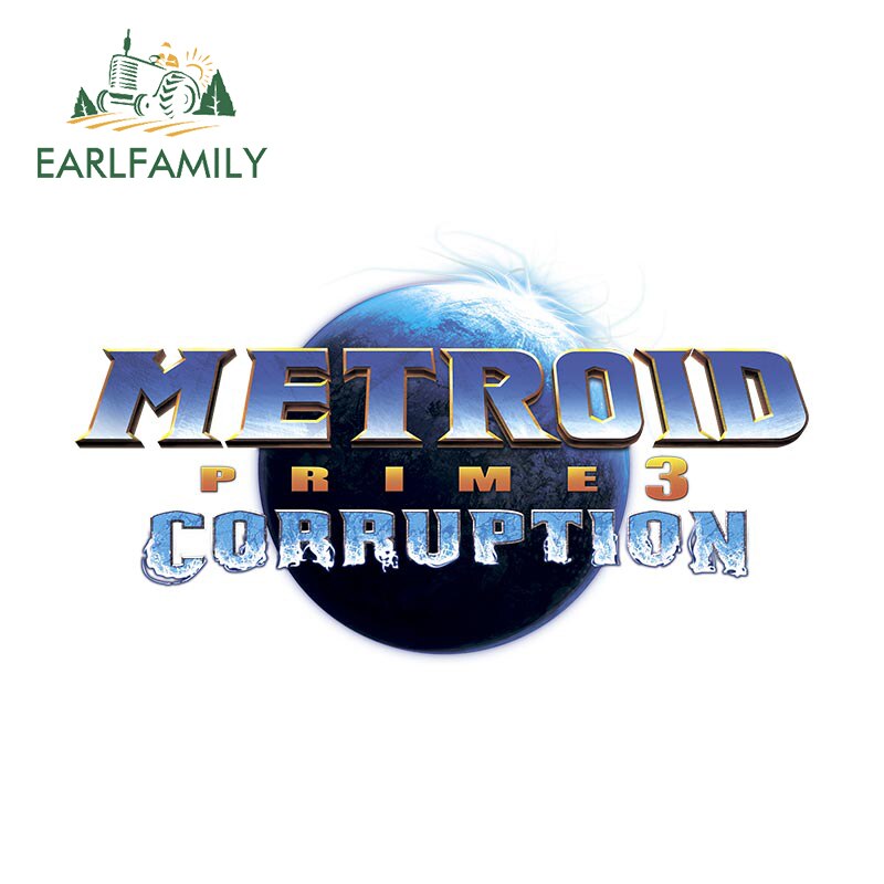 

EARLFAMILY 13 см, метроid, автомобильные наклейки-логотипы, индивидуальная наклейка с защитой от царапин, RV, мотоциклетный, холодильник, автомобильные аксессуары