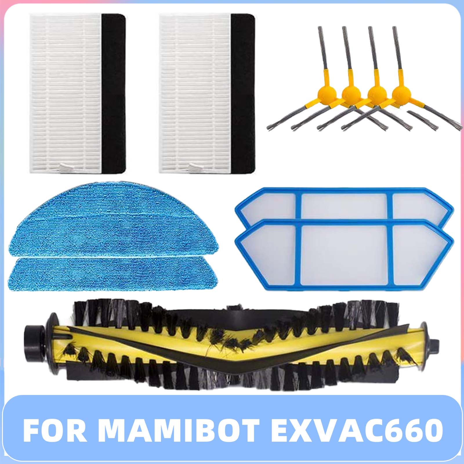 

Аксессуары для робота-пылесоса Mamibot Exvac660 Platinum