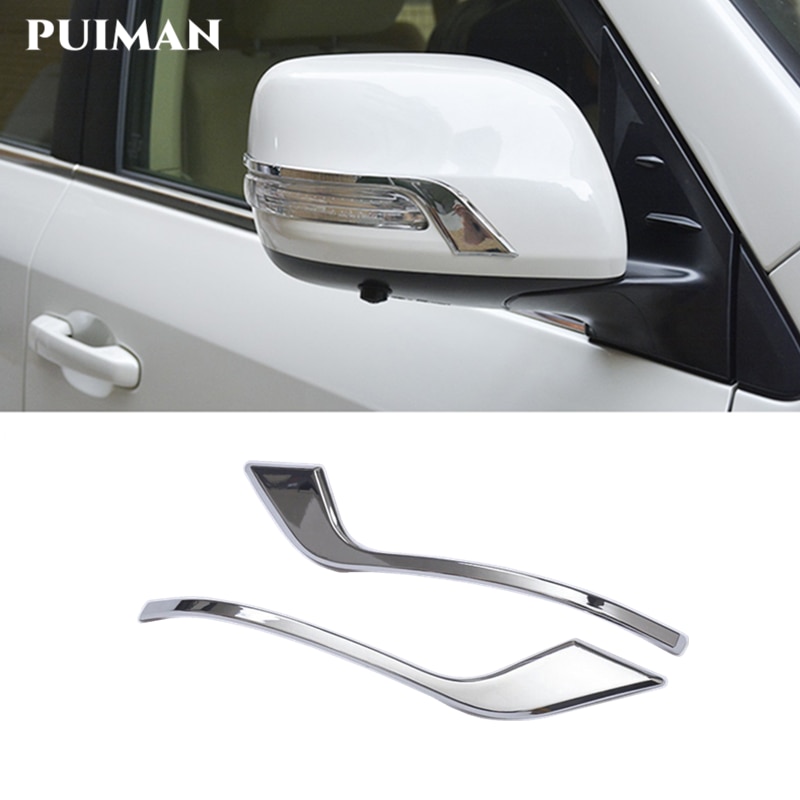 

Для Toyota Land Cruiser 200 LC200 2011 2012 2013 2014-2019 Автомобильное крыло, дверь, боковое зеркало заднего вида, хромированная отделка, украшение, одна пара