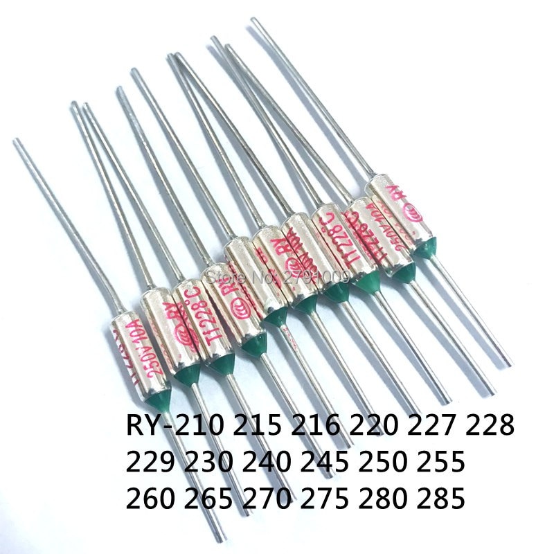 

Переключатель температуры TF, предохранитель RY-240, 250C, 10 А, 250 В, предохранительный провод для электрической плиты RY 216, 229C, RY280, 285, 227C, 228C, 230, 255, 245, 260, 270C