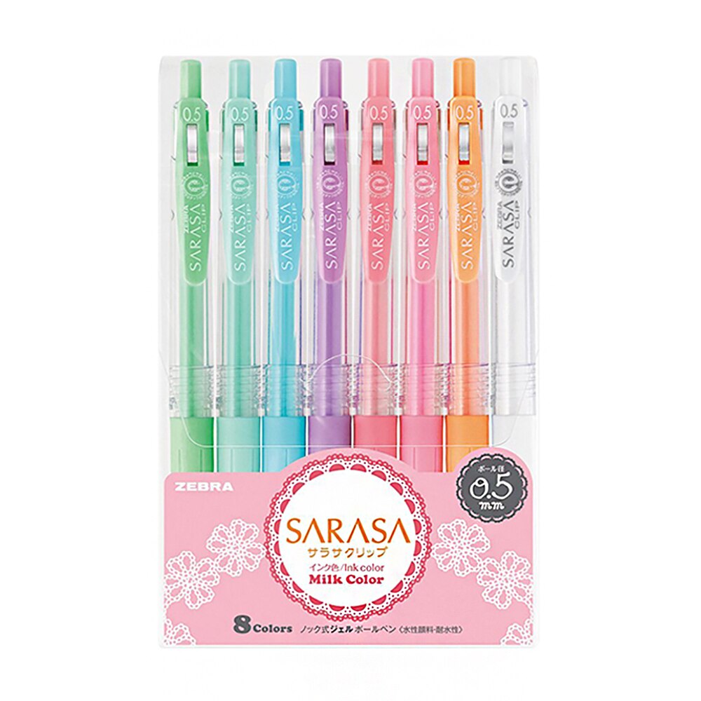 

Гелевые ручки ZEBRA SARASA Milk 0,5 мм