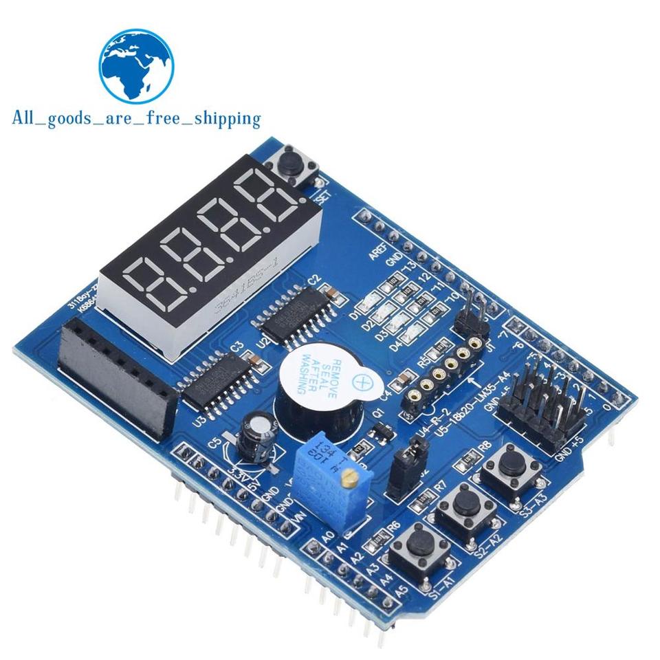 

Многофункциональный комплект платы расширения для обучения на базе Arduino UNO R3 LENARDO Mega 2560 Shield