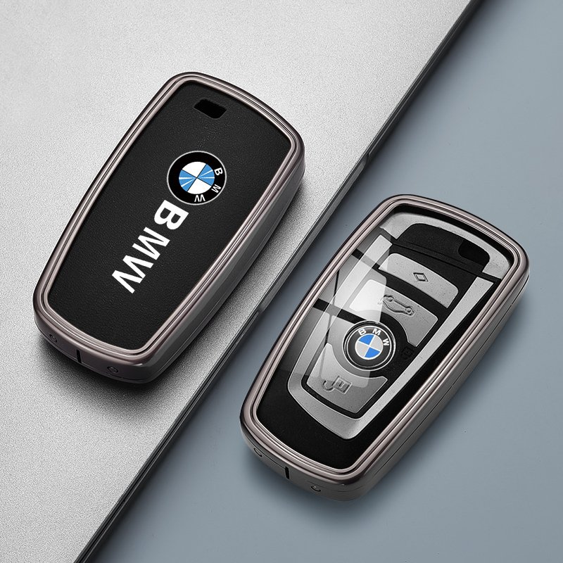 

Кожаный чехол для дистанционного ключа автомобиля для BMW X1 X3 X5 X6 X7 1 3 5 6 7 серии G20 G30 G11 F15 F16 G01 G02 F48 Брелок без ключа