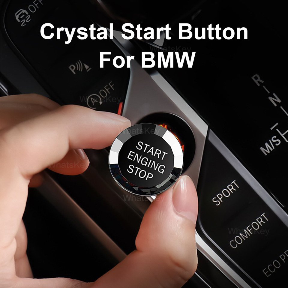 

Кнопка запуска кристалла автомобиля для BMW G20 G21 G22 G23 G26 G01 G02 G14 G15 1 2 3 4 серии Z4 F40 F44 M3 G80 M4 G82 X3 X4 X7 X6 X5