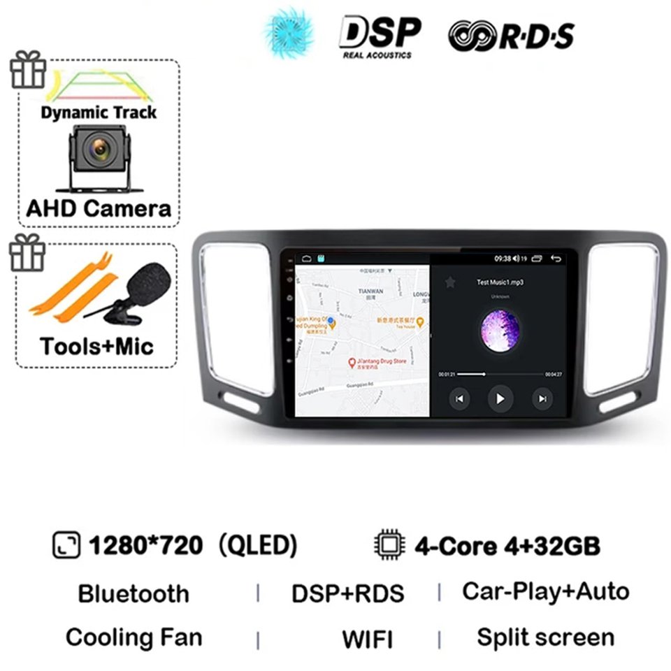 

Автомобильный радиоприемник Android 14, стерео для Volkswagen VW Sharan SEAT Alhambra 7N 2010-2022, автомультимедийный плеер, GPS Carplay, 4G, Wi-Fi, видео