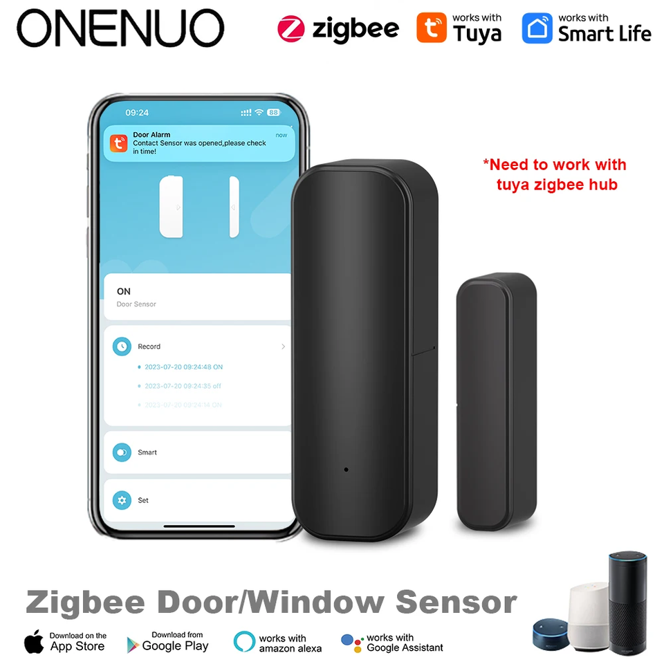 

Датчик открытия двери/окна ONENUO 19JWT/19JWZ