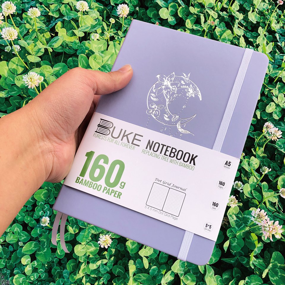 

dot grid notebook бамбуковая тетрадь