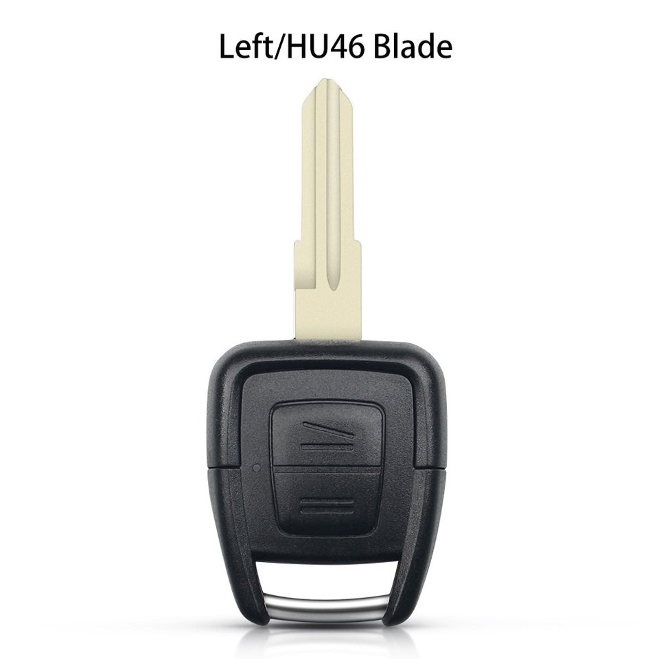 

Dandkey для Vauxhall Opel Astra H J g Zafira mokka Omega Vectra FOB 2 кнопочный чехол для автомобильного ключа необрезанная фотография/HU46/HU43/HU100 Blade