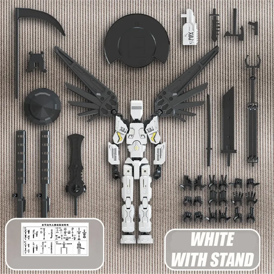 

Робот-игрушки Mecha Titan Multi-Form Фигурка T13 Многосуставная подвижная фигурка Lucky 13 Nova 13, манекен