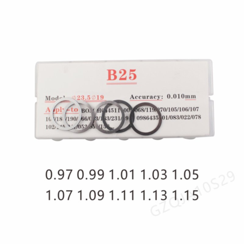 

B11 B12 B13 B14 B15 B16 B21 B22 B23 B24 B25 B26 B27 B31 B42 B40 Регулировочная шайба Common Rail Регулировочный комплект прокладок