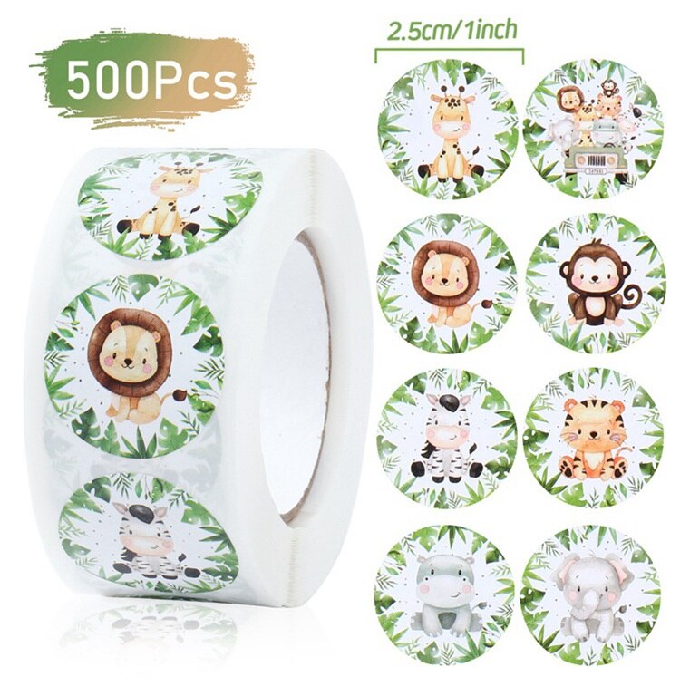 

Набор наклеек Jungle Animal Butterfly PATIMATE