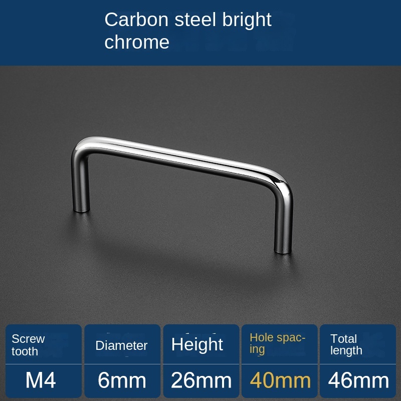 

Цельная U-образная итальянская Минималистичная дверная ручка из нержавеющей стали, гардеробная, кухонный ящик, серебристая длинная ручка в полоску