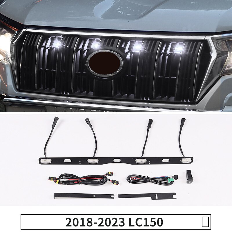 

2014-2021 для Toyota Land Cruiser Prado 150 LC150, аксессуары для модификации, светодиодная лампа, габаритная лампа, широкая лампа
