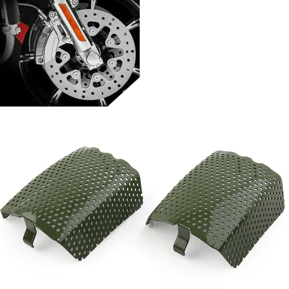 

2 шт. стальные вставки для переднего суппорта мотоцикла для Harley Davidson V-Rod 2006-2019 и для Touring 2008-2019